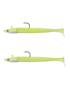 Major Craft Ceana Eely Shad 130mm Cor: 008 (Chartback White)